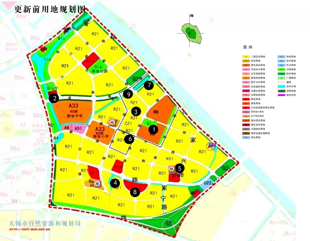 无锡（太湖）国际科技园控制性详细规划生活区-新安管理单元动态更新批前公示