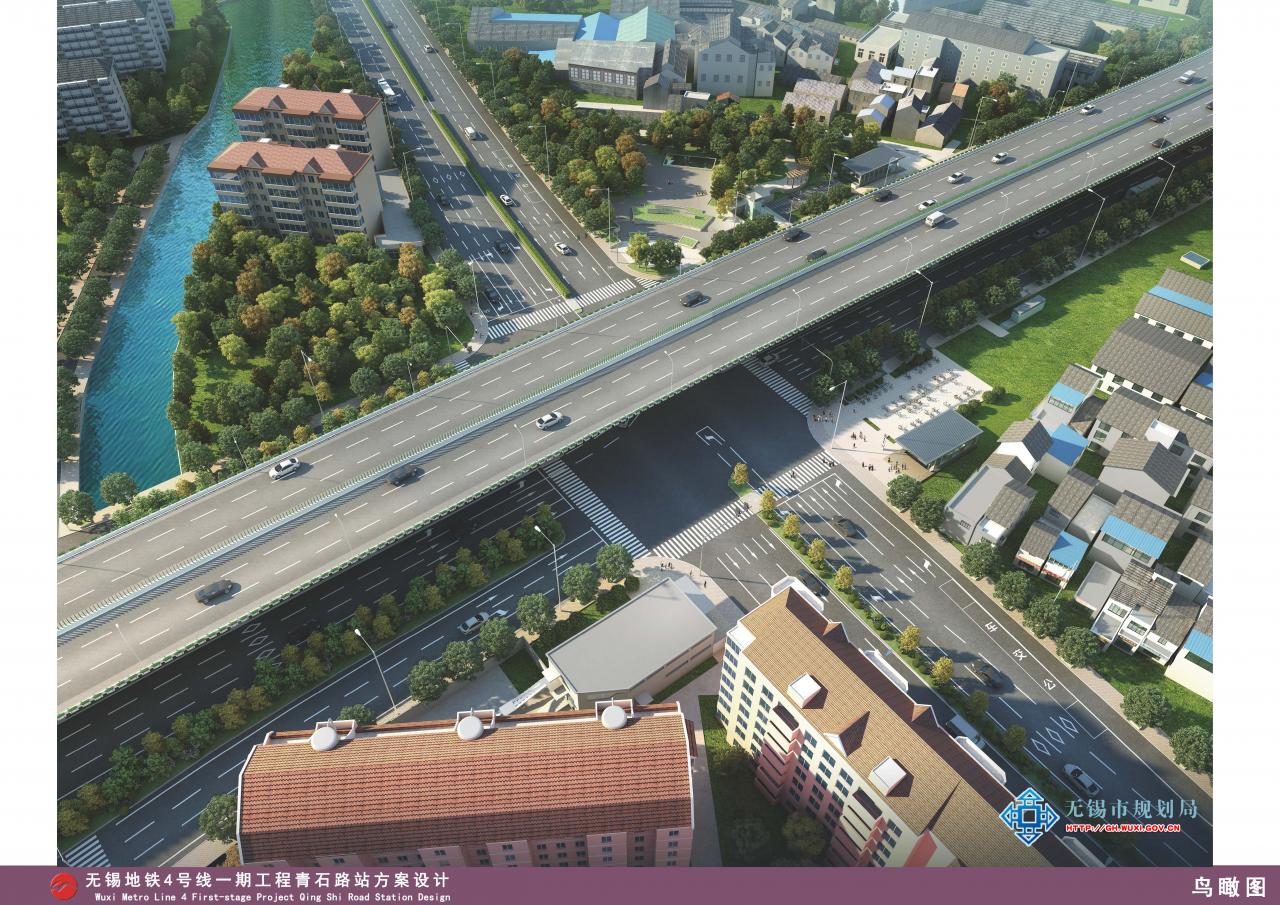 轨道4号线青石路站项目规划设计方案批前公示