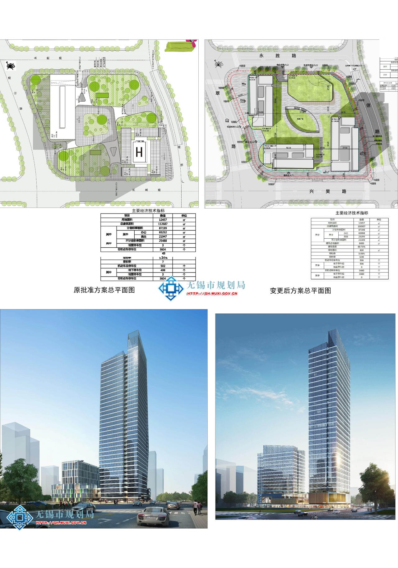 无锡世奥投资有限公司XDG-2011-35号地块（世奥广场）商业办公项目规划设计方案变更批前公示