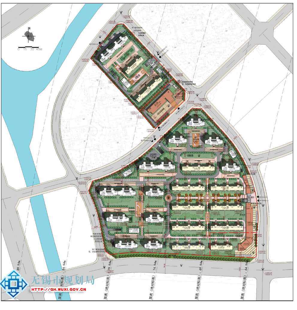 无锡市美商骏房地产发展有限公司XDG-2018-3号地块建设项目规划设计方案批前公示
