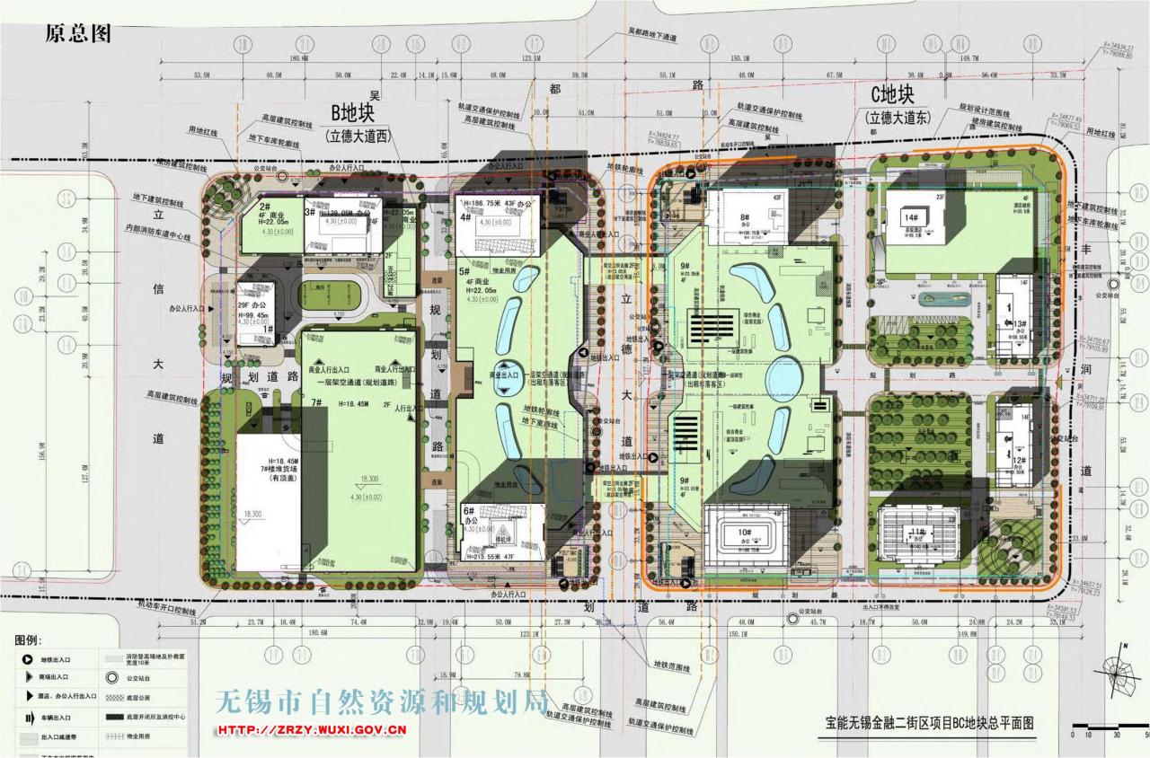 XDG-2012-61号地块开发建设项目C地块规划设计方案(变更)批前公示