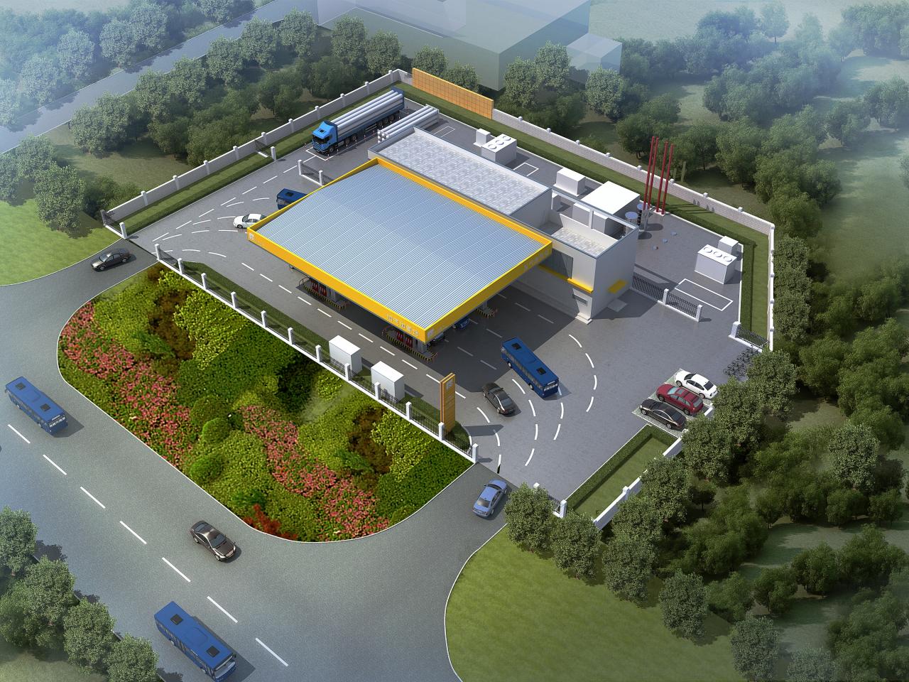 无锡堰裕路加气加氢站项目规划设计方案审查批前公示