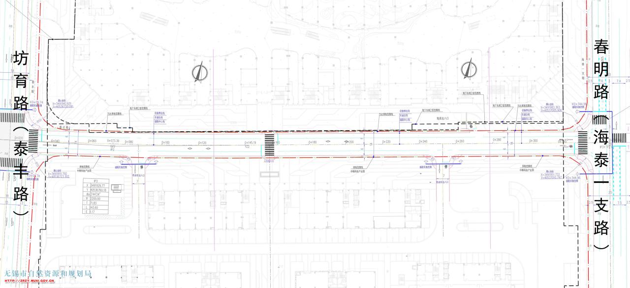 春达路（坊育路至春明路）新建工程规划设计方案批前公示